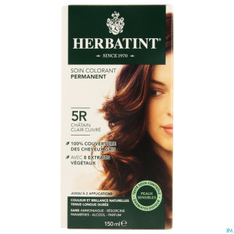Herbatint chatain clair cuivre 5r    150ml