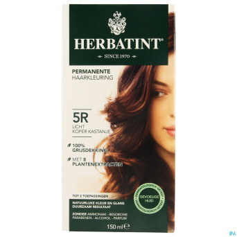 Herbatint chatain clair cuivre 5r    150ml