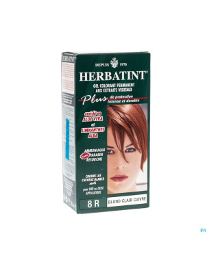 Herbatint blond clair cuivre 8r    150ml