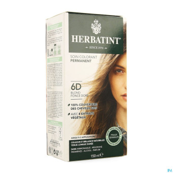 Herbatint blond fonce dore 6d 150ml