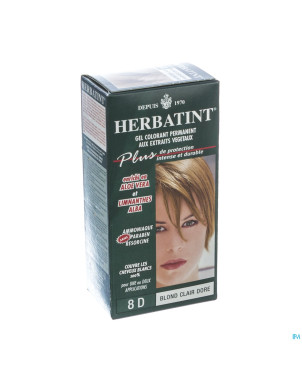 Herbatint blond clair dore 8d 150ml