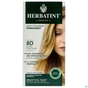 Herbatint blond clair dore 8d 150ml