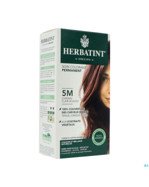 Herbatint chatain clair acajou 5m    150ml