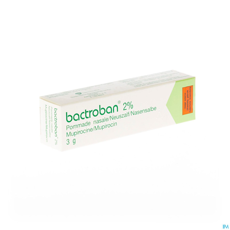 Bactroban pommade nasale 2% tube  3g