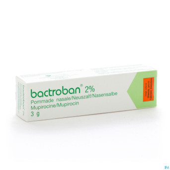 Bactroban pommade nasale 2% tube  3g