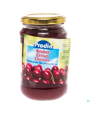 Prodia confiture cerise+fructose 370g 6093 revogan