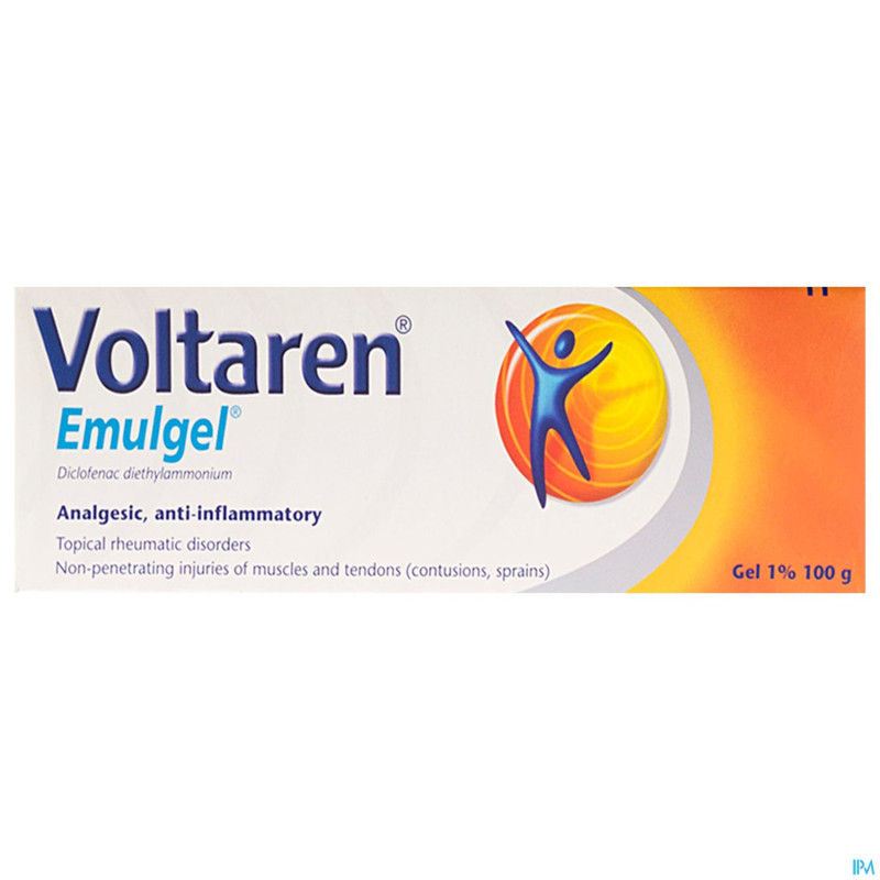 Voltaren emulgel 1 % tube 100 gr