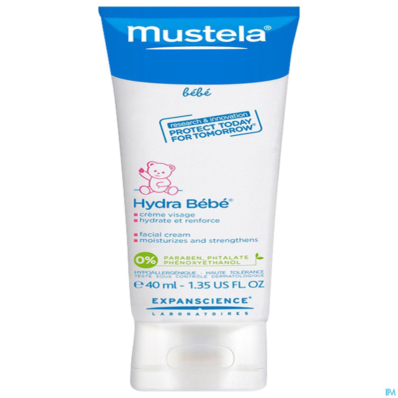Mustela bb creme hydra visage 40ml