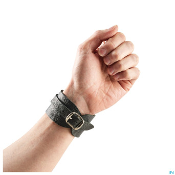 Bota serre-poignet cuir 1 boucle