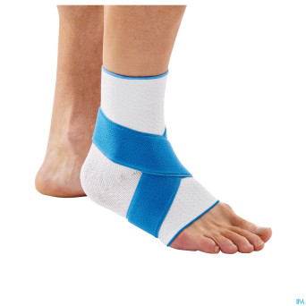 Bota plus cheville+velcro wh dr  l