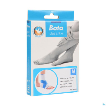 Bota plus cheville+velcro wh ga  m