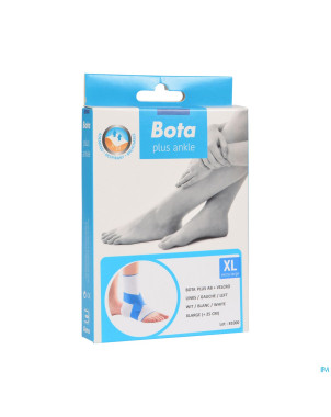 Bota plus cheville+velcro wh ga  xl