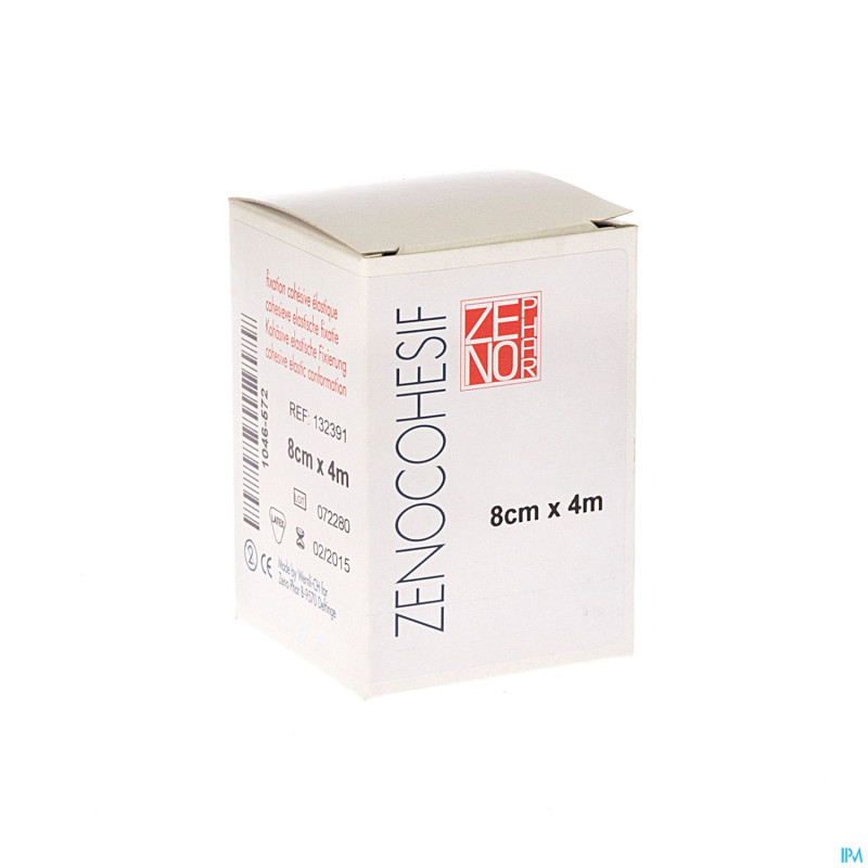 Zeno cohesif  8cmx4m bande elastique