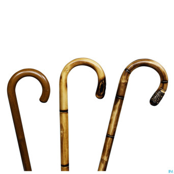 Bota canne n 4 manche ronde brun