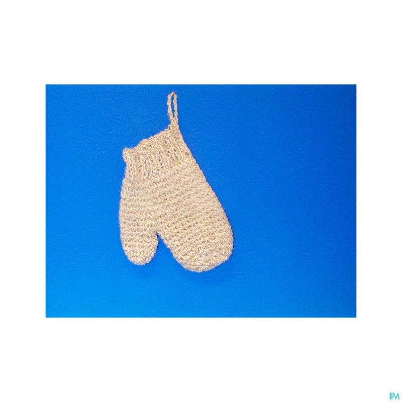 Wolf gant de crin mixte blanc n3