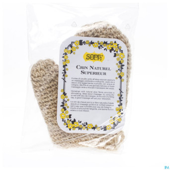 Wolf gant de crin mixte blanc n13