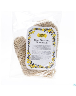 Wolf gant de crin mixte blanc n13