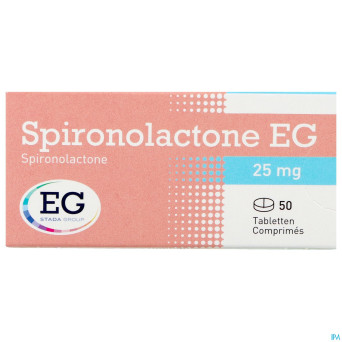 Spironolactone eg    comp 50x25mg