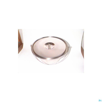 Wolf seau chaise percee + couv. in.