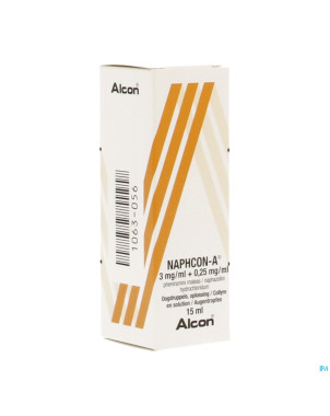 Naphcon a collyre 15ml