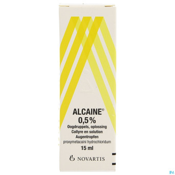 Alcaine collyre 15ml 0,5%