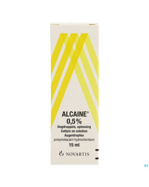 Alcaine collyre 15ml 0,5%