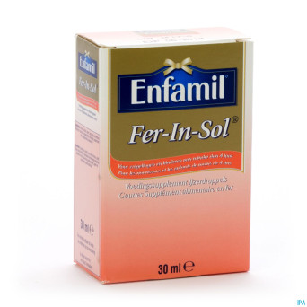 Fer in sol sol oral/ oraal  30ml