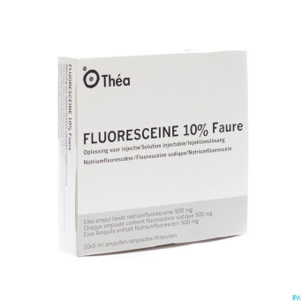 Fluoresceine 10% amp 10x5ml