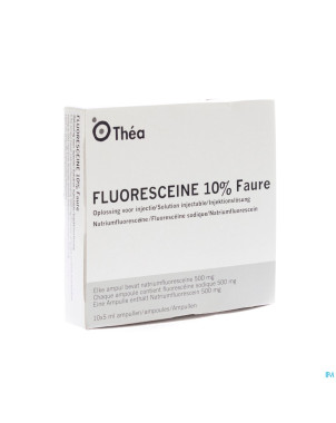 Fluoresceine 10% amp 10x5ml