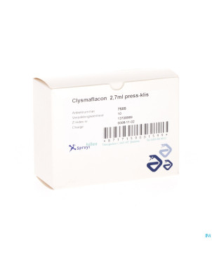 Clysmaflacon press-klis    2,7ml aca