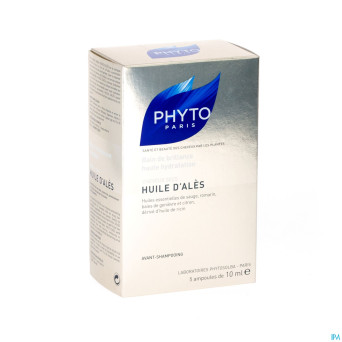 Phyto huile d' ales cheveux secs    amp 5x10ml
