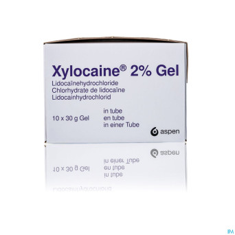 Xylocaine gel ser/spuit 10x10g 2%