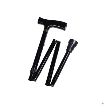 Bota canne n10 quattro pliable noir