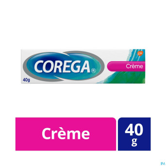Corega creme adhesive menthe leger 40g