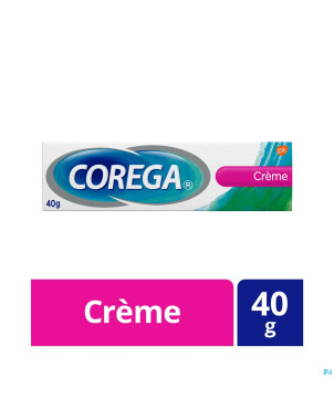Corega creme adhesive menthe leger 40g