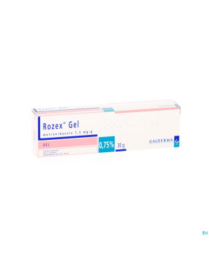 Rozex gel tube 30 gr 0,75 %