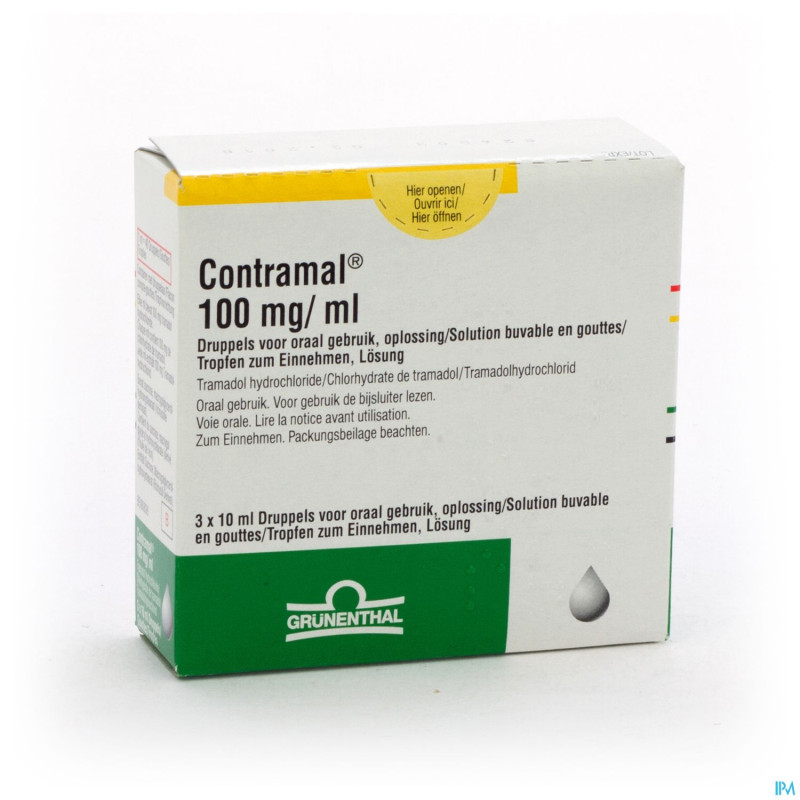 Contramal gutt 3flx10ml/100mg/ml