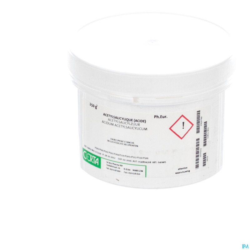 Acid acetylsalicyl crist    250g certa