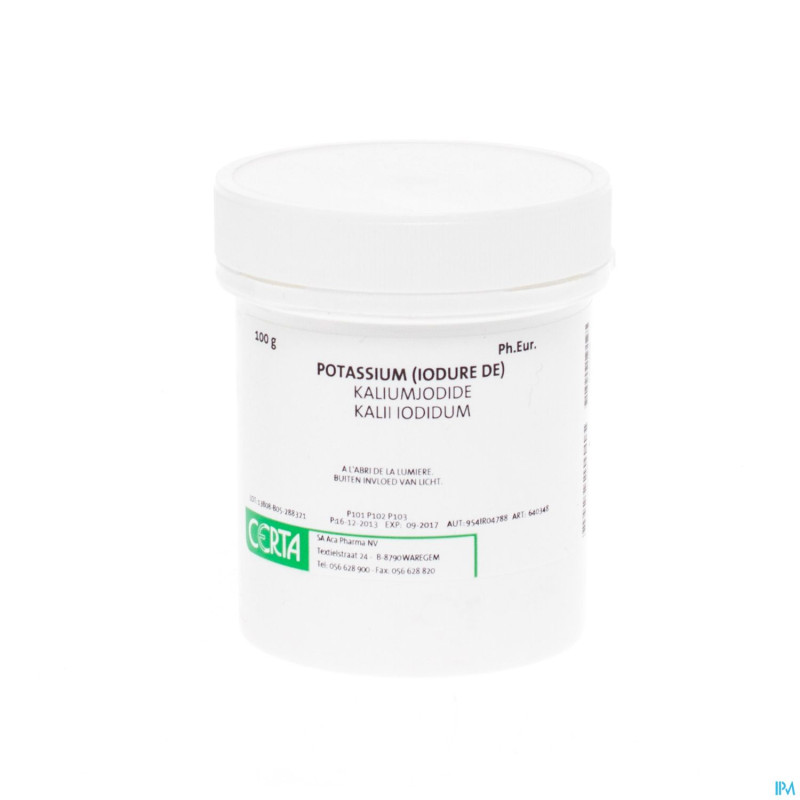 Iodure potassium ph.eur    100g aca