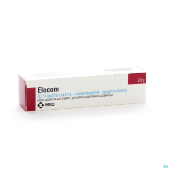 Elocom lipofiele cr 20g 1mg/g