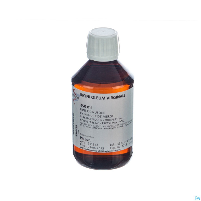 Huile de ricinus vrac    250ml fag