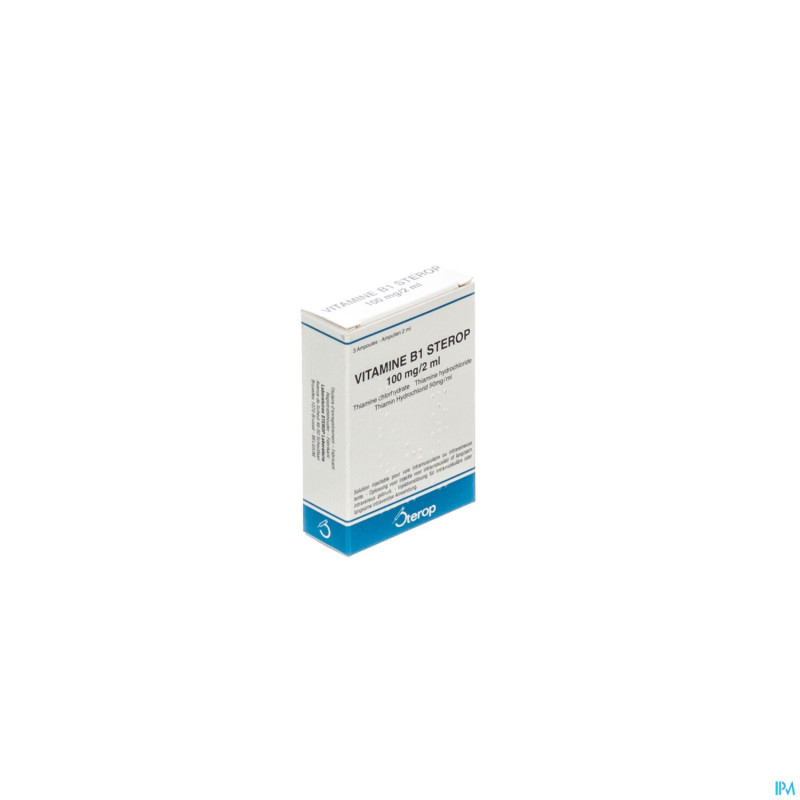 Vit b1 im/iv amp   3 x 100mg/2ml