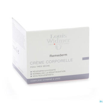 Widmer remederm creme parf pot    250ml