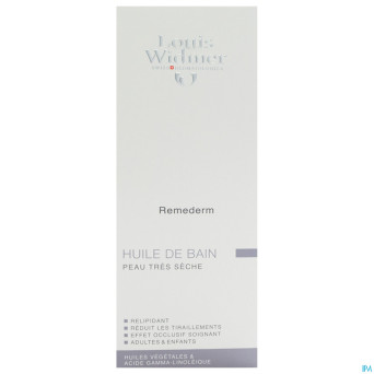 Widmer remederm huile de bain parf    250ml