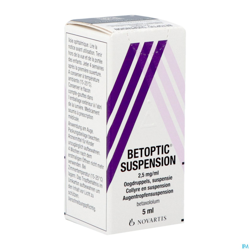 Betoptic suspension gutt opht 5 ml