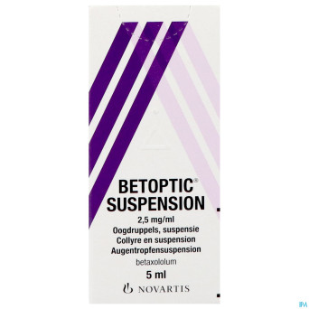 Betoptic suspension gutt opht 5 ml