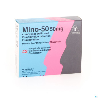 Mino-50 comp  42 x 50 mg