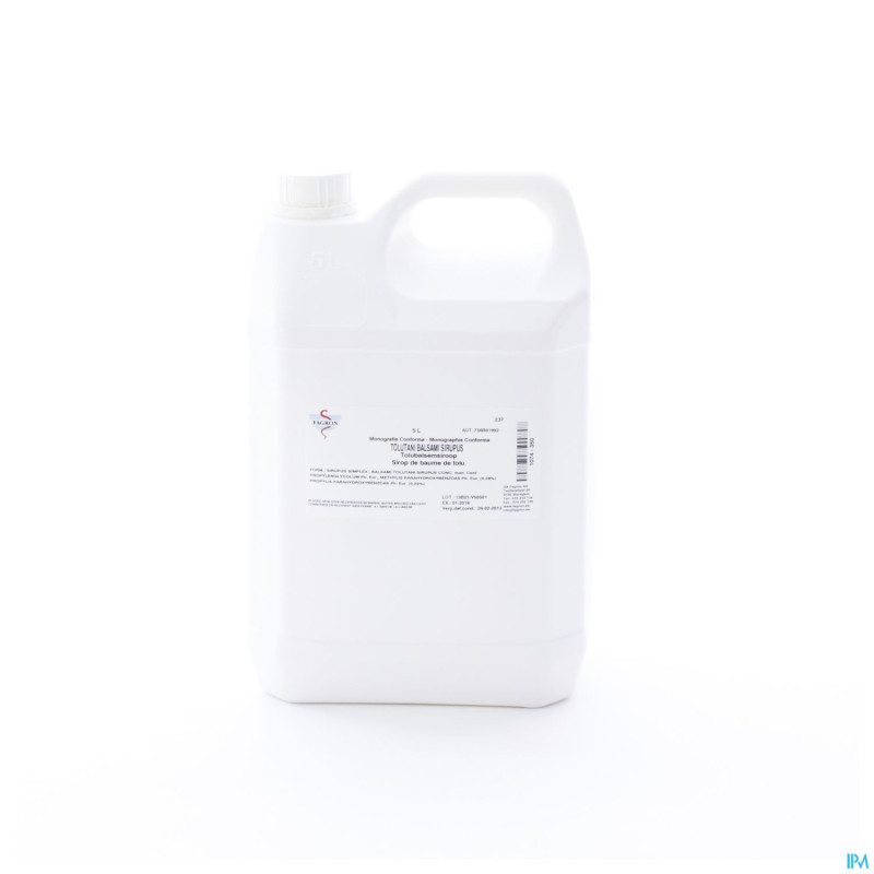 Tolu sirop/ siroop    5l fag