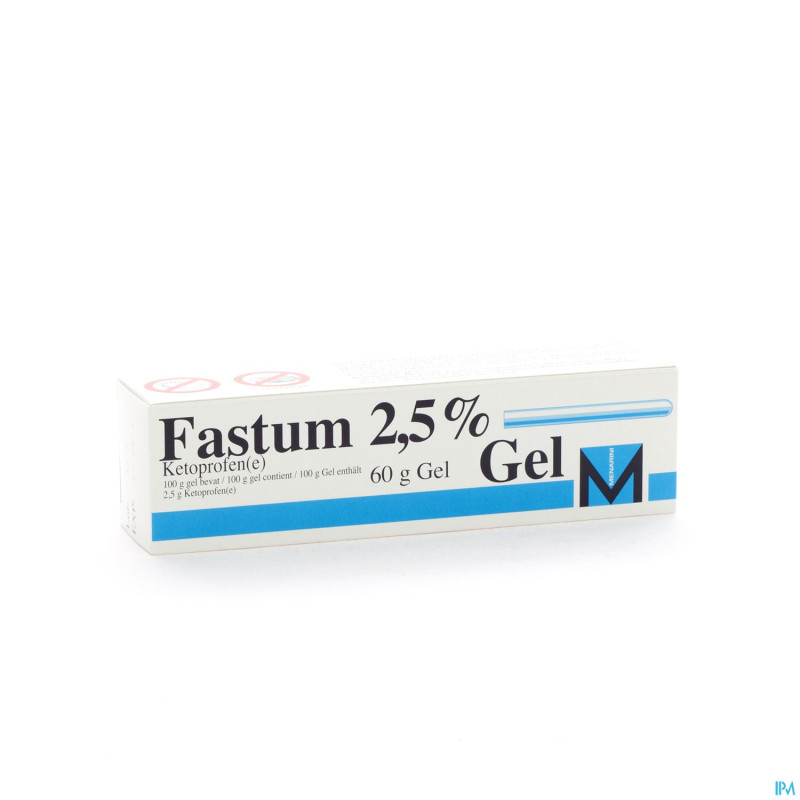 Fastum gel 2,5%  60 gr