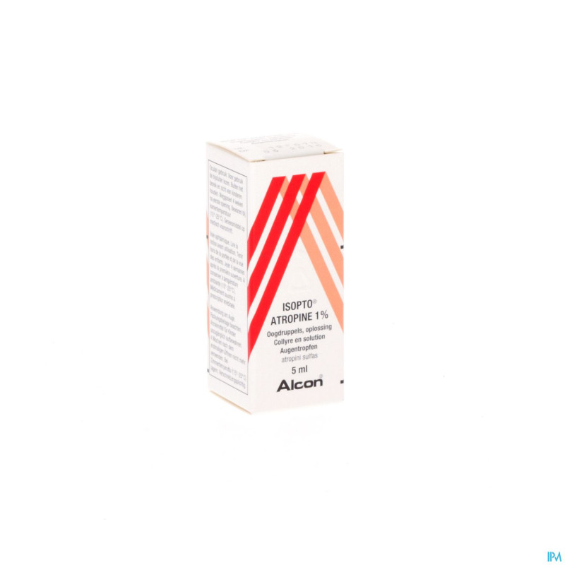 Isopto atropine 1,0% collyre 5 ml